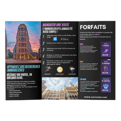 BROCHURES ET DÉPLIANTS