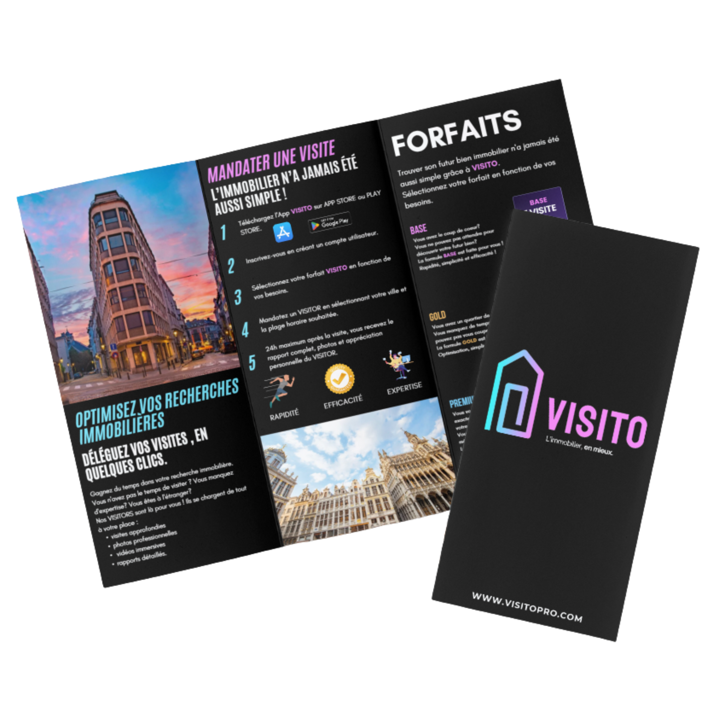 BROCHURES ET DÉPLIANTS